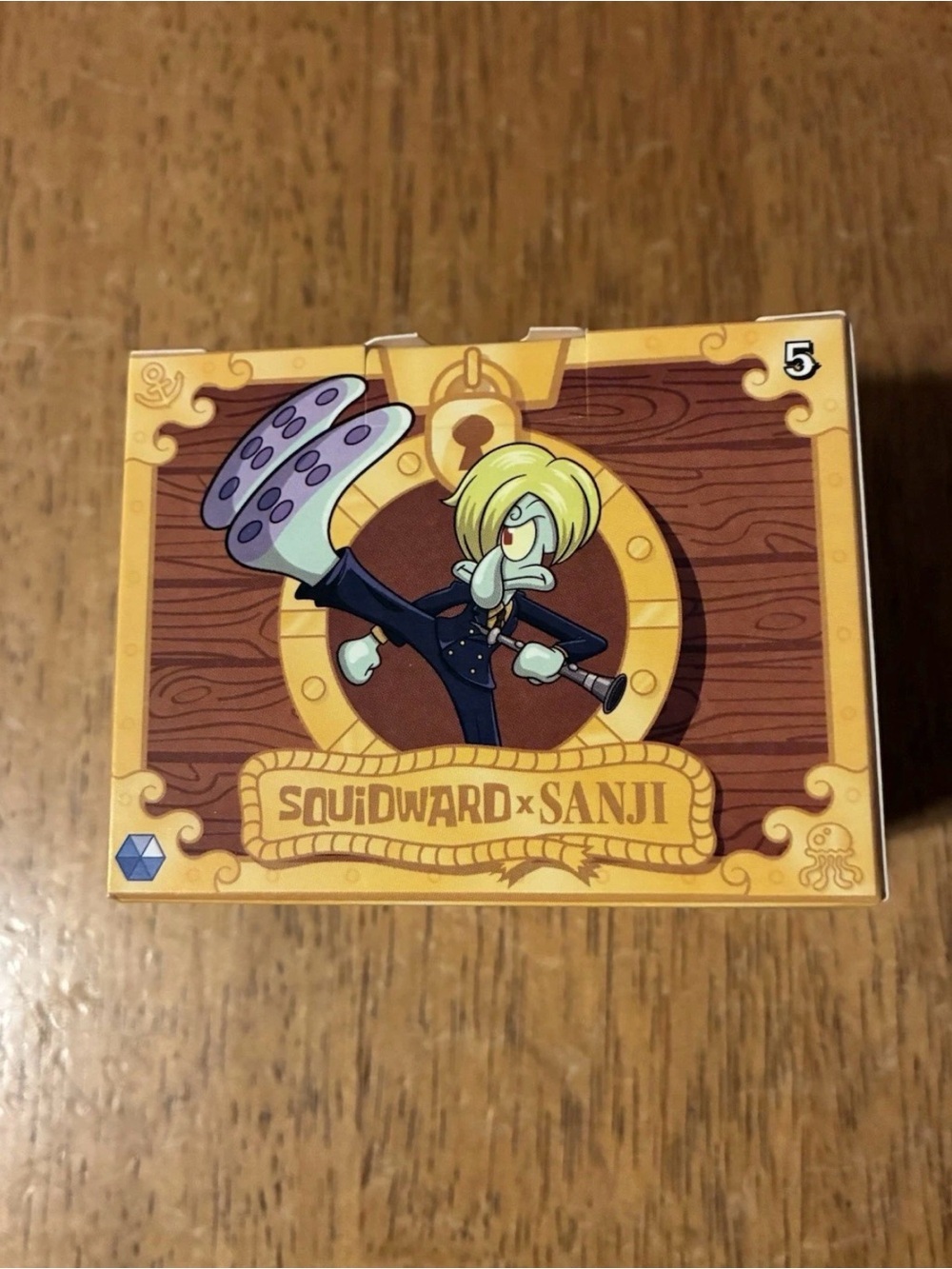 Mcdonalds One Piece X SpongeBob Squarepants, Squidward x Sanji Happy Meal Toy

S